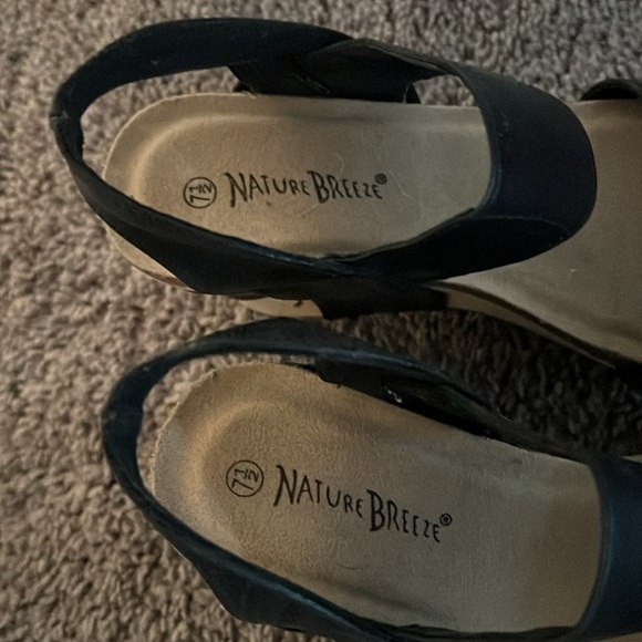 Nature Breeze Platform Sandal Wedge Size 7.5 - Picture 8 of 8